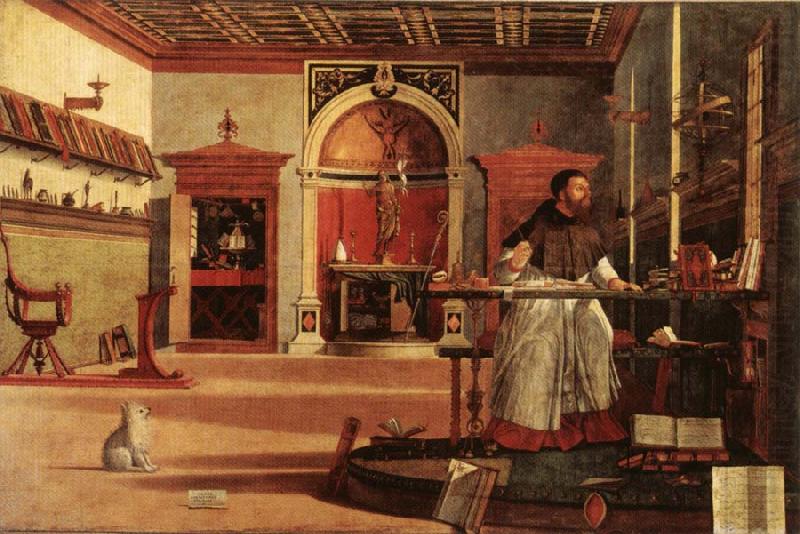 Vittore Carpaccio Saint Augustine in His Study china oil painting image
